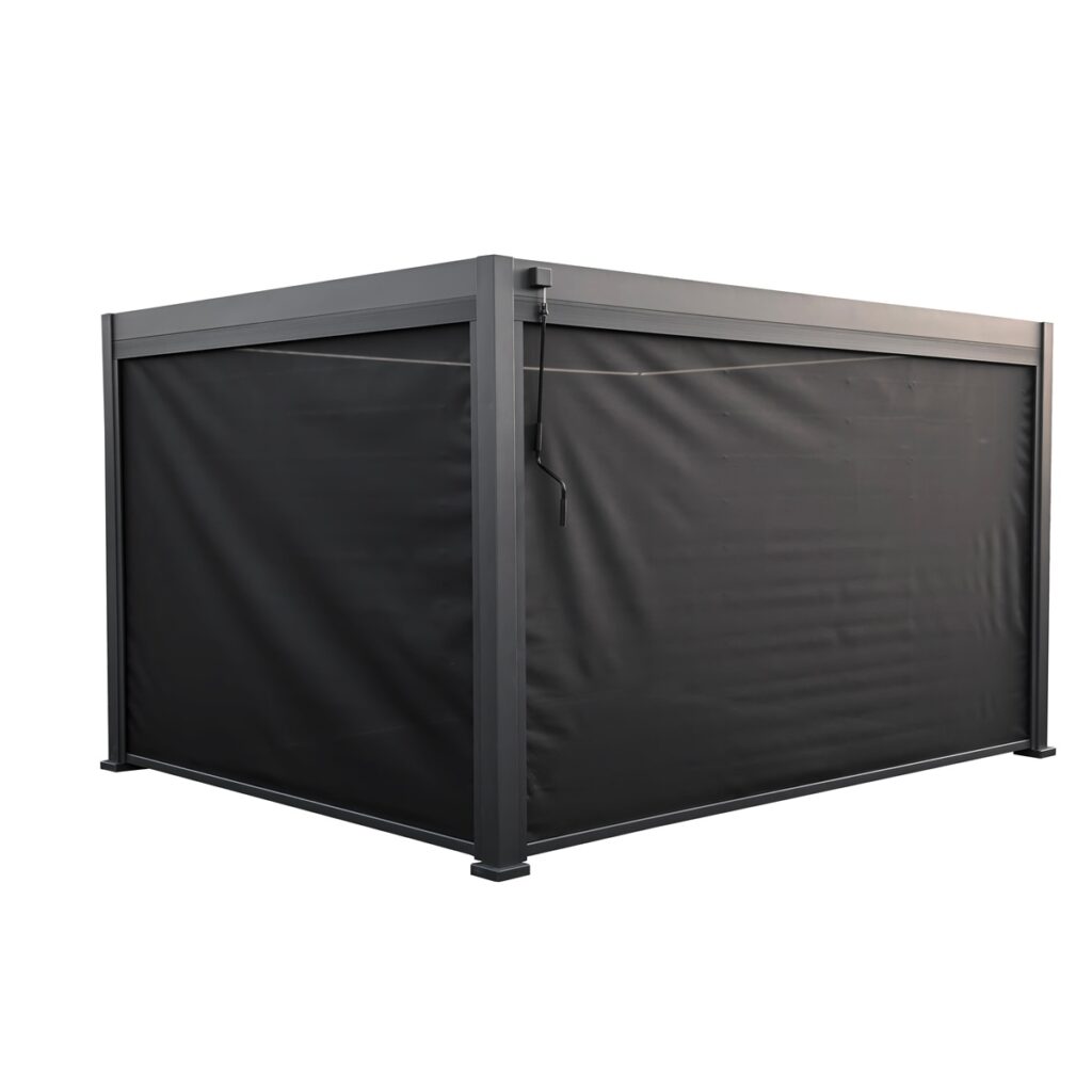 Hillier Premium Gazebo With Sides And Lights 5056771095924 2